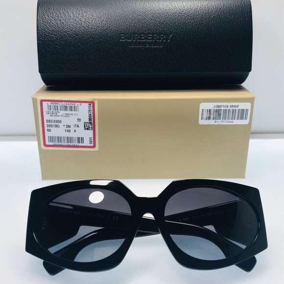 Black Be 4306 30018g Oval Sunglasses main image 10